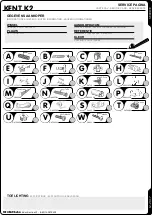 Preview for 16 page of meubar KENT K2 Assembly Instruction Manual