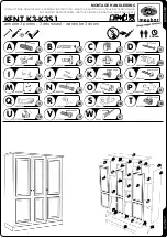 Preview for 1 page of meubar KENT K3 Assembly Instruction Manual