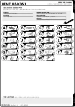 Preview for 20 page of meubar KENT K3 Assembly Instruction Manual