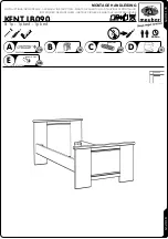 Preview for 1 page of meubar KENT LB090 Assembly Instruction Manual