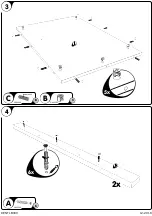 Preview for 4 page of meubar KENT LB090 Assembly Instruction Manual