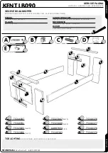 Preview for 12 page of meubar KENT LB090 Assembly Instruction Manual