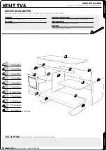 Preview for 11 page of meubar KENT TV6 Assembly Instruction Manual