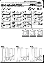 meubar KENT WB6 Assembly Instruction Manual preview