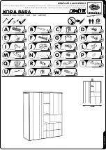 Предварительный просмотр 1 страницы meubar KORA BAR6 Assembly Instruction Manual