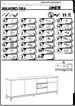 meubar KWADRO DR6 Assembly Instruction Manual preview