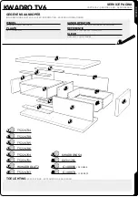 Preview for 13 page of meubar KWADRO TV6 Assembly Instruction Manual