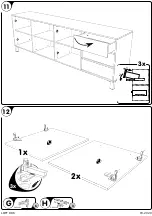 Предварительный просмотр 8 страницы meubar LOFT DR6 Assembly Instruction Manual