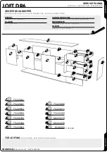 Предварительный просмотр 12 страницы meubar LOFT DR6 Assembly Instruction Manual