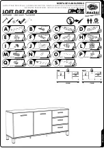 meubar LOFT DR7 Assembly Instruction Manual предпросмотр