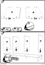 Preview for 4 page of meubar LOFT DR7 Assembly Instruction Manual