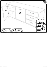 Preview for 9 page of meubar LOFT DR7 Assembly Instruction Manual