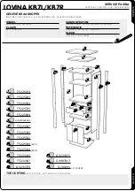 Preview for 14 page of meubar LOVINA KB7L Assembly Instruction Manual