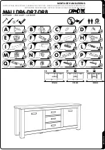 Preview for 1 page of meubar MALI DR6 Assembly Instruction Manual