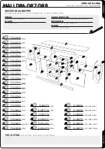 Preview for 15 page of meubar MALI DR6 Assembly Instruction Manual