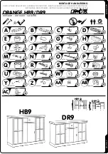 Preview for 1 page of meubar ORANGE DR9 Assembly Instruction Manual