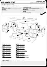 Preview for 16 page of meubar ORANGE TV7 Assembly Instruction Manual