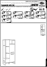 meubar SAMIR KB1R Assembly Instruction Manual preview