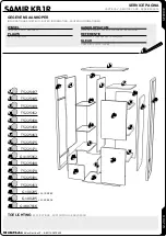 Preview for 8 page of meubar SAMIR KB1R Assembly Instruction Manual