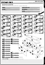 Предварительный просмотр 16 страницы meubar STONE DR3 Assembly Instruction Manual