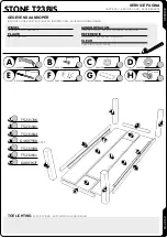 Preview for 8 page of meubar STONE T23BIS Assembly Instruction Manual