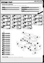 Preview for 12 page of meubar STONE TV2 Assembly Instructions Manual