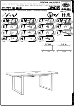 meubar T17UME Assembly Instruction Manual preview