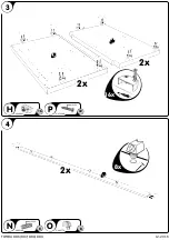 Preview for 4 page of meubar TOMBA DR6 Assembly Instruction Manual