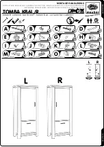 meubar TOMBA KB6L Assembly Instruction Manual preview