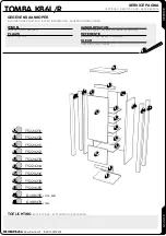 Preview for 16 page of meubar TOMBA KB6L Assembly Instruction Manual