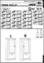 meubar TOMBA KV6L Assembly Instruction Manual preview