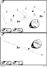 Preview for 4 page of meubar TOMBA TV7 Assembly Instruction Manual