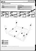 Preview for 8 page of meubar VT13 Assembly Instruction Manual