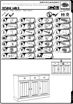 Preview for 1 page of meubar YORK HB3 Assembly Instruction Manual