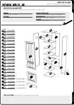 Preview for 19 page of meubar YORK KB1L Assembly Instruction Manual