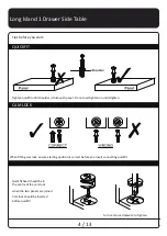 Preview for 4 page of Meubilair 203242-07 Quick Start Manual