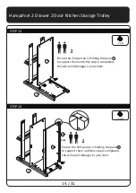 Preview for 14 page of Meubilair Hampshire 102188 Assembly Instructions Manual