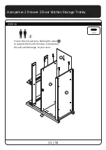 Preview for 15 page of Meubilair Hampshire 102188 Assembly Instructions Manual