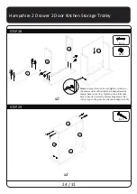 Preview for 24 page of Meubilair Hampshire 102188 Assembly Instructions Manual