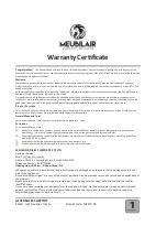 Preview for 21 page of Meubilair Montauk 102146-02VGR Manual