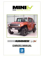 MEV Mini Hummer HX Owner'S Manual preview