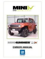 Preview for 1 page of MEV Mini Hummer HX Owner'S Manual