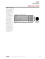 Предварительный просмотр 9 страницы Meva Mammut 350 Technical Instruction Manual