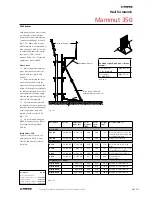 Предварительный просмотр 13 страницы Meva Mammut 350 Technical Instruction Manual