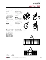 Предварительный просмотр 19 страницы Meva Mammut 350 Technical Instruction Manual