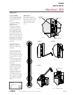 Предварительный просмотр 31 страницы Meva Mammut 350 Technical Instruction Manual