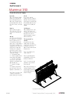 Предварительный просмотр 62 страницы Meva Mammut 350 Technical Instruction Manual