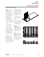 Предварительный просмотр 63 страницы Meva Mammut 350 Technical Instruction Manual