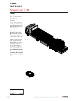 Предварительный просмотр 68 страницы Meva Mammut 350 Technical Instruction Manual