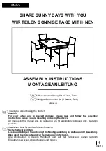 Preview for 1 page of MeXo HB9210 Assembly Instructions Manual